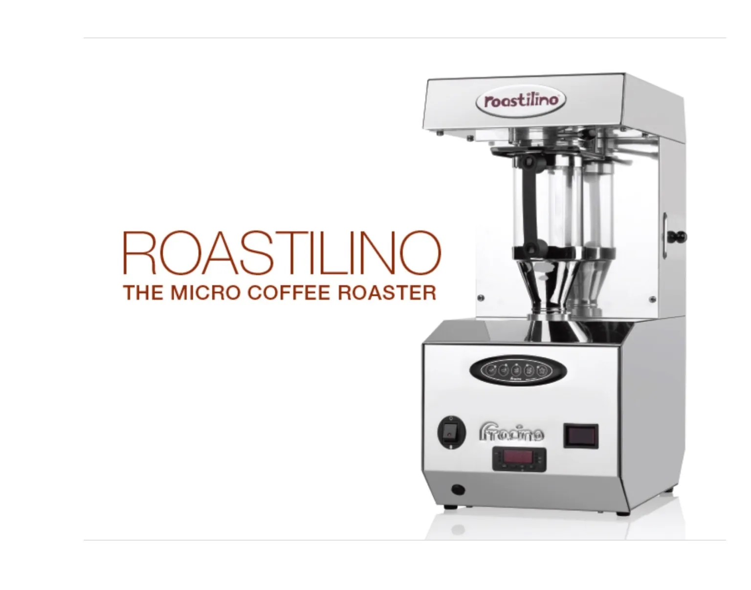 コーヒー焙煎の様子